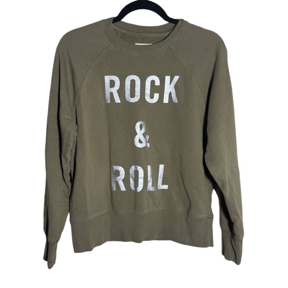 Zadig & Voltaire Rock & Roll Sweater Green size XS Olive Pullover
